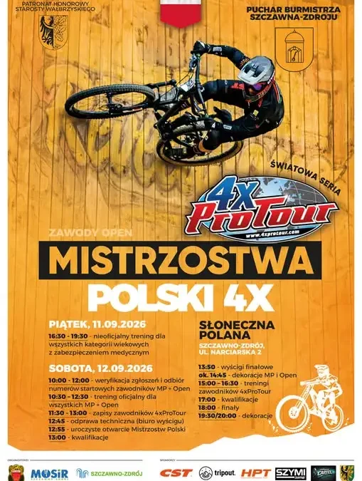 Mistrzostwa Polski 4X w Szczawnie-Zdroju – widowiskowe ściganie na unikatowym torze
