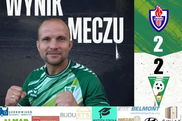 Sparta Ziębice – MKS Szczawno-Zdrój 2:2. Dramatyczny remis i dwa gole w końcówce