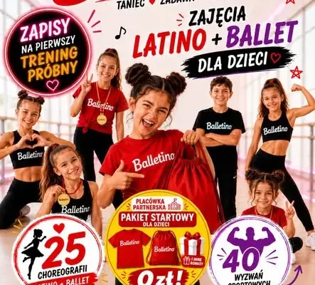 Taniec w Walimiu: Balletino zaprasza na zajęcia dla dzieci i dorosłych