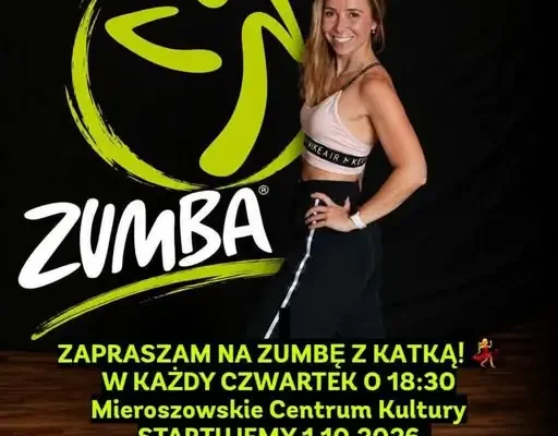 Zumba z Katką w Mieroszowie – start już 1 października