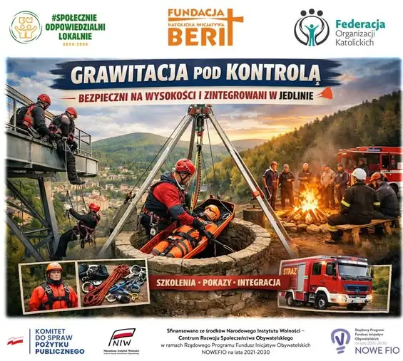 Ostatnie 5 miejsc na warsztaty ratownictwa wysokościowego w Jedlinie-Zdroju