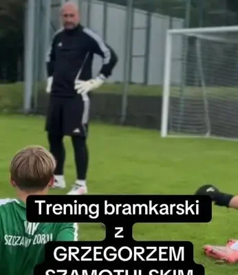 Grzegorz Szamotulski poprowadził trening bramkarzy w Szczawnie-Zdroju