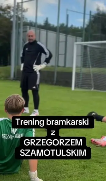 Grzegorz Szamotulski poprowadził trening bramkarzy w Szczawnie-Zdroju