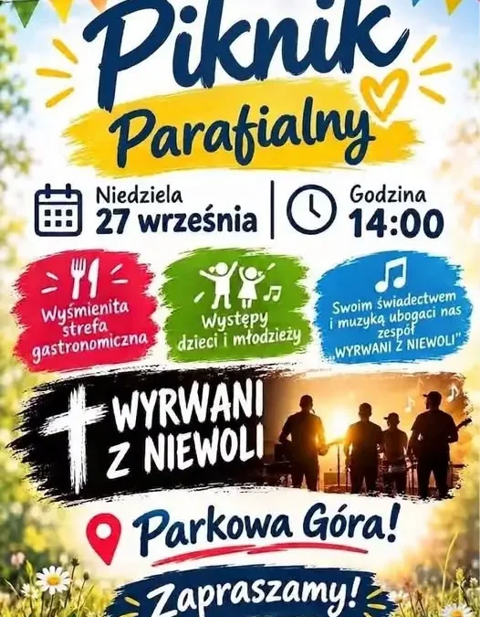 Piknik Parafialny z okazji odpustu w Mieroszowie – 27 września na Kościelnej Górze