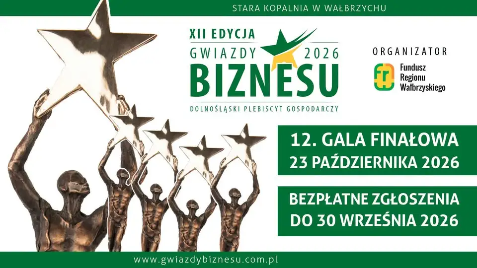 Gwiazdy Biznesu 2026 – zgłoszenia do 30 września