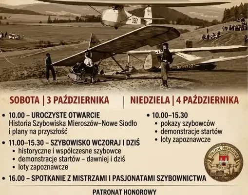 Powrót do tradycji szybowniczych w Mieroszowie – spotkanie sympatyków szybowiska Nowe Siodło
