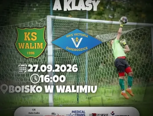 KS Walim wraca na własne boisko. W niedzielę mecz z Victorią Świebodzice