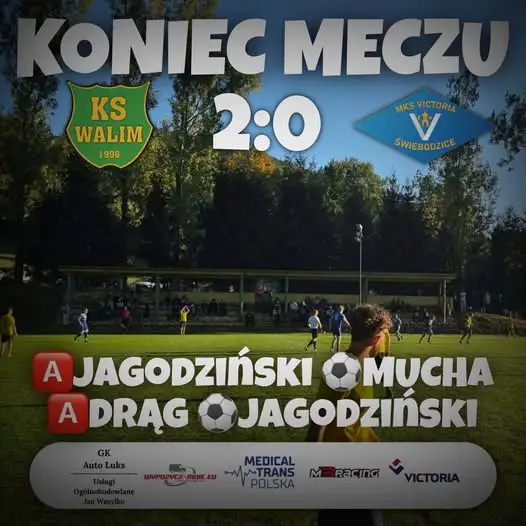 KS Walim wygrywa 2:0. Trzy punkty zostają w Walimiu