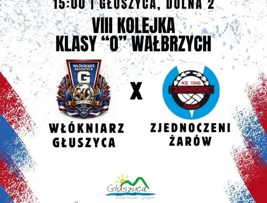 Włókniarz Głuszyca zagra u siebie z Zjednoczonymi Żarów w 8. kolejce