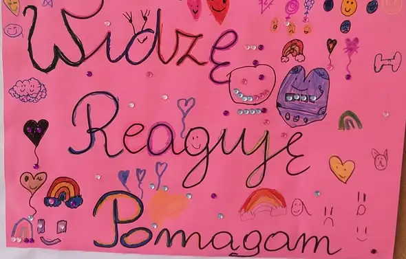 Tydzień Przeciwdziałania Przemocy Rówieśniczej w szkole — uczniowie mówią: Widzę, reaguję, pomagam