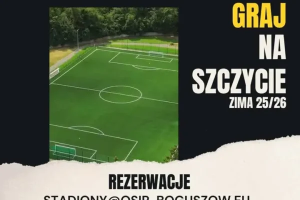 Konserwacja najwyżej położonego stadionu w Polsce na Górze Parkowej
