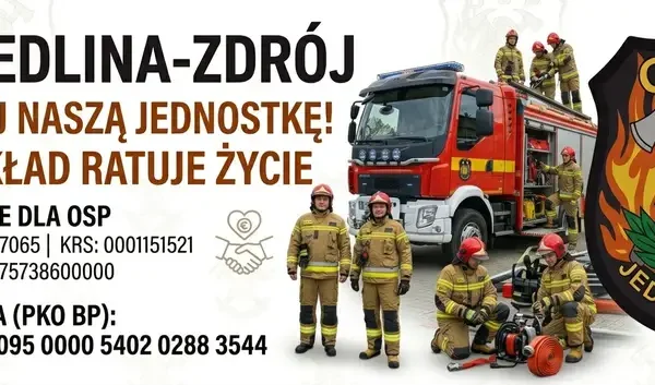 Fałszywy alarm na ul. Sikorskiego w Jedlinie-Zdroju. Interweniowały OSP i KP Głuszyca
