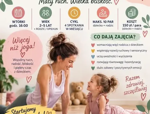 Joga dla dzieci i rodziców w Walimiu – start 3 listopada