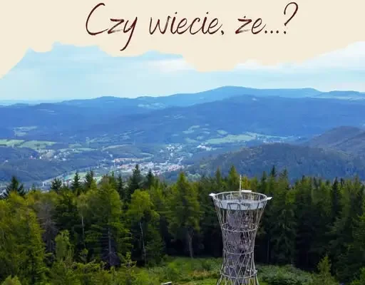 Wieża widokowa na Borowej — 32 stalowe słupy i 90 stopni do panoramy Sudetów