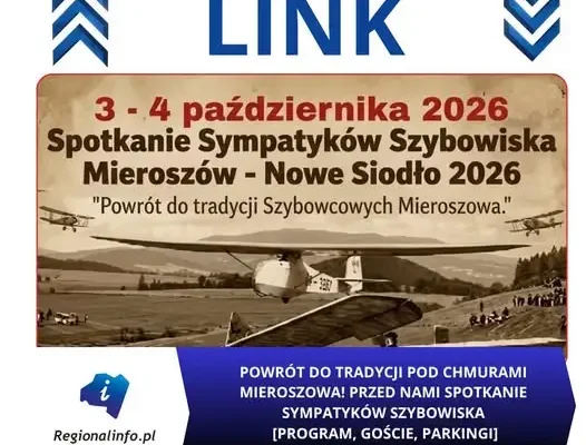 Mieroszów: weekend pełen lotniczych emocji na szybowisku Nowe Siodło