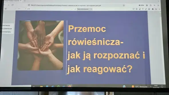 Tydzień Przeciwdziałania Przemocy Rówieśniczej w wałbrzyskiej szkole