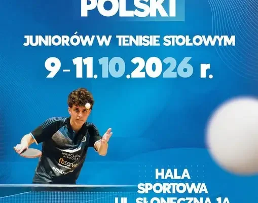Szczawno-Zdrój gospodarzem I Grand Prix Polski juniorów w tenisie stołowym