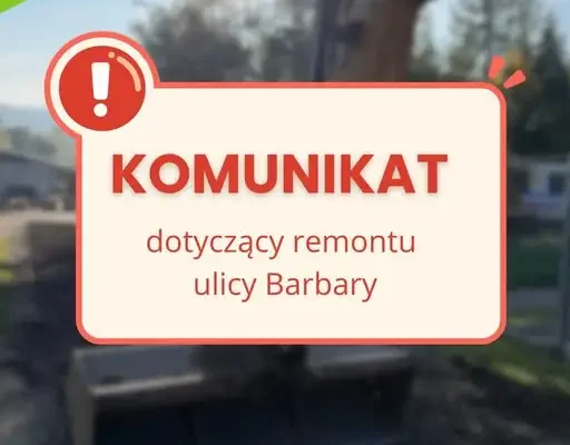 Remont ulicy Barbary w Jedlinie-Zdroju: utrudnienia w ruchu, ale bez zamknięcia drogi