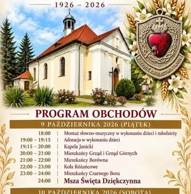 Czarny Bór świętuje 100-lecie parafii Najświętszego Serca Pana Jezusa