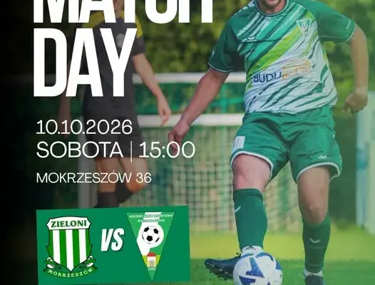 MKS Szczawno-Zdrój zagra na wyjeździe z K.S. Zieloni Mokrzeszów
