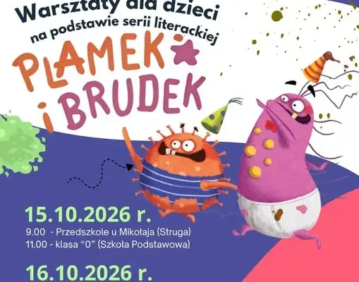 Plamek i Brudek uczą dzieci higieny przez zabawę w Starych Bogaczowicach