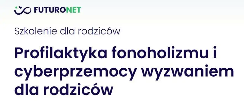 Cyberprzemoc i fonoholizm tematem spotkania dla rodziców w Wałbrzychu