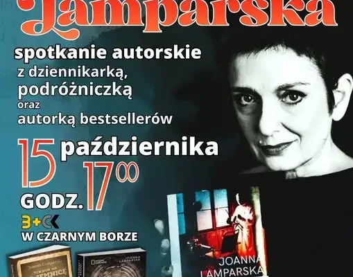Spotkanie z Joanną Lamparską w Czarnoborskiej Książnicy – odkryj tajemnice Dolnego Śląska