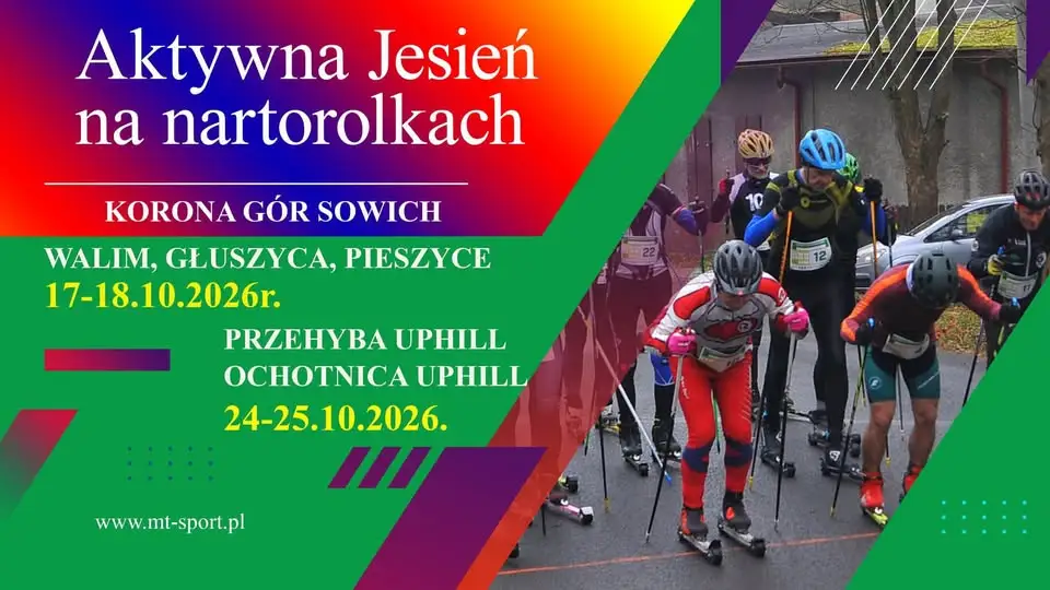 Głuszyca Uphill 2026: nartorolki wracają na trasy Korony Gór Sowich