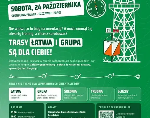 ORIENT! ’26 w Szczawnie-Zdroju – otwarte mistrzostwa w biegu na orientację