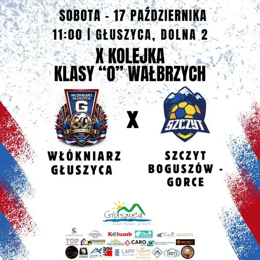 Włókniarz Głuszyca zagra ze Szczytem Boguszów-Gorce. Mecz już w sobotę