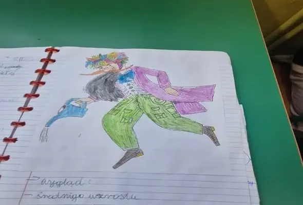 Klasa IV a przeniosła się do Akademii Pana Kleksa – lekcja polskiego pełna magii