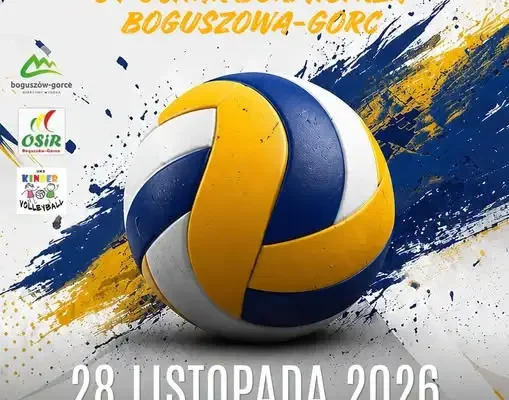 II Turniej siatkówki o Puchar Burmistrza Boguszowa-Gorc – zgłoszenia do 20 listopada