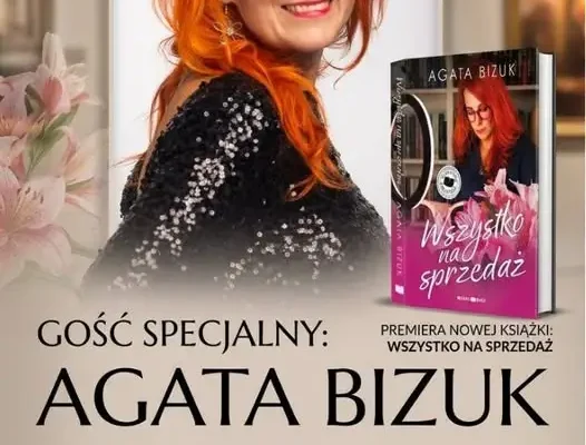 Spotkanie autorskie z Agatą Bizuk w Mieroszowie – premiera najnowszej książki