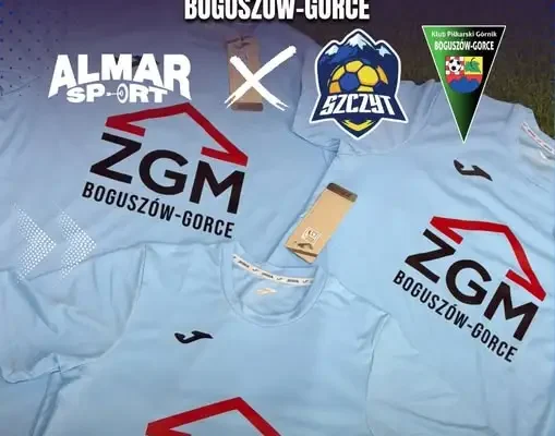 Nowe stroje JOMA dla Szkółki Piłkarskiej „Szczyt” Boguszów-Gorce