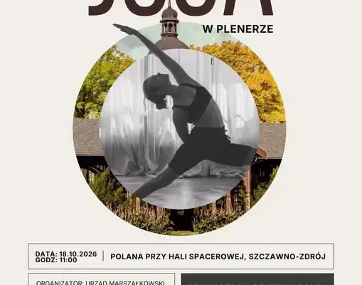 Joga w plenerze w Szczawnie-Zdroju – dziś o 11:00