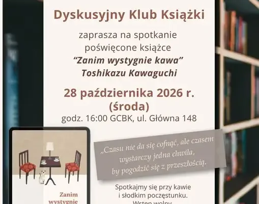 Dyskusyjny Klub Książki w Starych Bogaczowicach zaprasza na spotkanie