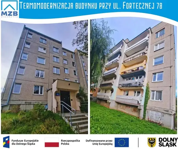 Wałbrzych: rusza termomodernizacja budynku przy ul. Fortecznej 78