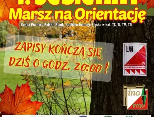 Ostatnia szansa na 4. Jesienny Marsz na Orientację w Boguszowie-Gorcach