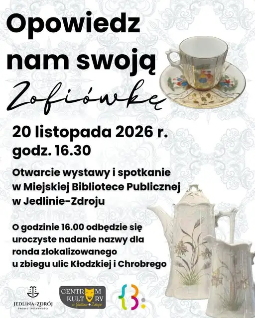 Jedlina-Zdrój upamiętni Zakład Porcelany „Zofiówka” – nowe rondo i wystawa