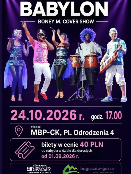 Koncert „Ojej M. Cover Show” w Boguszowie-Gorcach – bilety wciąż dostępne