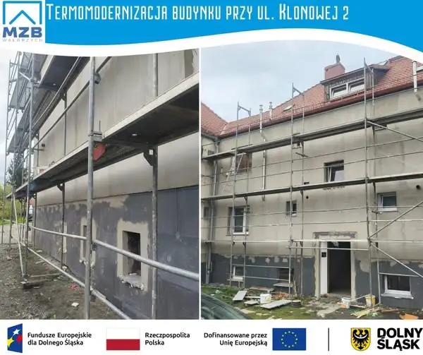 Wałbrzych: rusza termomodernizacja budynku przy Klonowej 2 – śledź postępy online