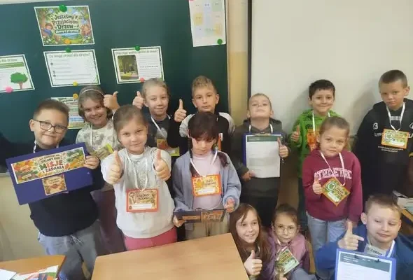 Uczniowie klasy II odkryli Zielony Kod w szkolnej „Operacji Zielony Kod”