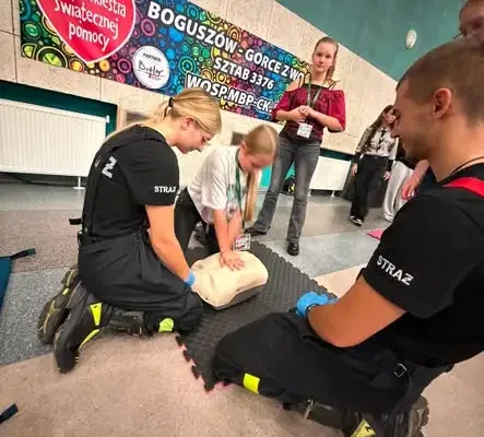 Boguszów-Gorce: strażacy OSP po raz kolejny bili rekord w resuscytacji