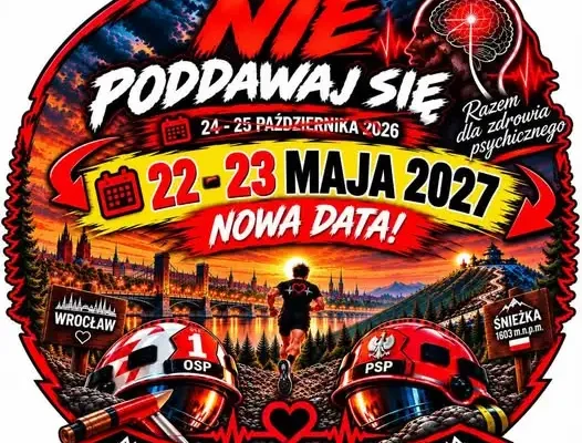 Bieg „Nie poddawaj się – z Wrocławia na Śnieżkę” z nowym terminem. Wydarzenie odbędzie się w maju 2027