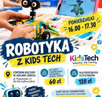 Centrum Kultury w Jedlinie-Zdroju zaprasza na poniedziałkowe zajęcia