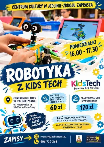 Centrum Kultury w Jedlinie-Zdroju zaprasza na poniedziałkowe zajęcia