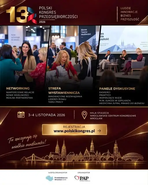 Polski Kongres Przedsiębiorczości 2026 we Wrocławiu – bezpłatny udział dla studentów