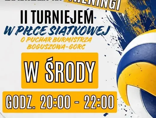 II Turniej Siatkówki o Puchar Burmistrza Boguszowa-Gorc – zgłoszenia do 20 listopada